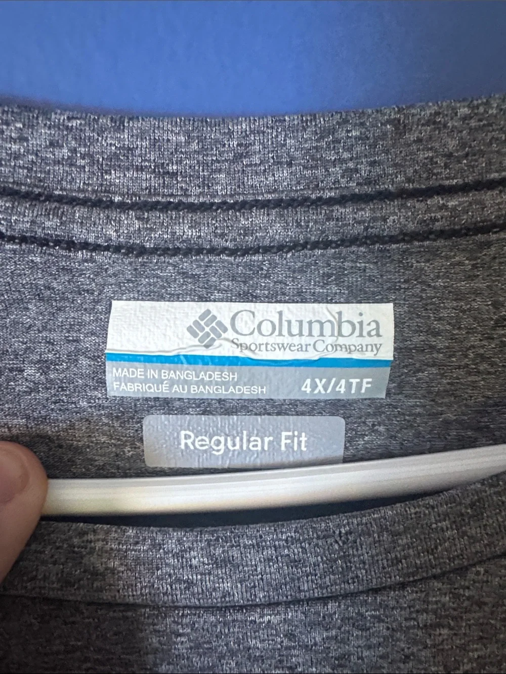 Columbia Men’s Gray Heather Short-Sleeve Performance Tee